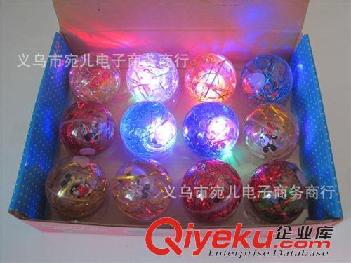 二元店批發匯總 二元玩具批發 大號 金絲閃光彈力圓跳球 兒童玩具球批發原始圖片3