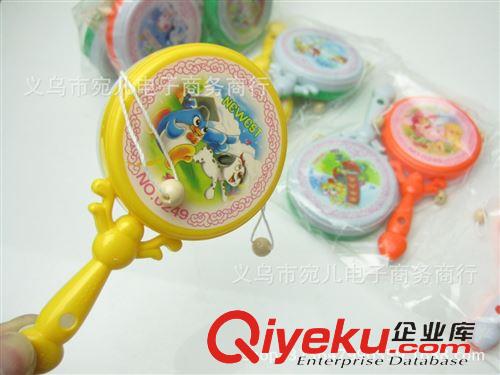 2014新品發(fā)布區(qū) 一元店 小搖鼓 一箱400個(gè) 嬰幼兒玩具 撥浪鼓 義烏玩具批發(fā)原始圖片2