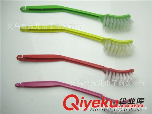 2014新品發(fā)布區(qū) 一元店熱銷產(chǎn)品 塑料手柄 方形衛(wèi)生刷 馬桶清潔刷子 地攤貨源原始圖片3
