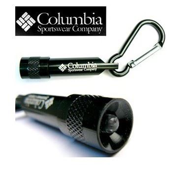 自行車(chē)手電系列 哥倫比亞手電筒Columbia迷你強(qiáng)光LED小手電 帶鑰匙扣 強(qiáng)光手電原始圖片3