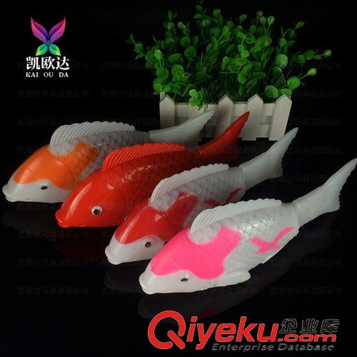 熱賣產(chǎn)品 電動魚/自由搖擺魚/音樂閃光發(fā)光魚/兒童夜光玩具地攤貨源批發(fā)原始圖片2