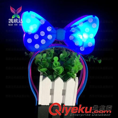 演唱會(huì) 酒吧 晚會(huì)裝扮用品 圣誕節(jié)發(fā)光羊角燈 發(fā)光牛角 羊角頭箍發(fā)夾閃光頭飾 頭箍羊年熱賣(mài)