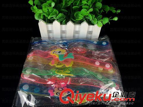 項鏈 手鐲 手指燈系列 卡通閃光手鐲 發光手腕帶 發光玩具 精品手環 兒童禮品 地攤批發原始圖片3