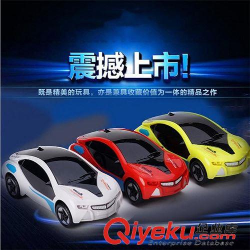 模型玩具 tj批發(fā)兒童電動車模型玩具 寶馬I8燈光音樂萬向車 淘寶熱賣玩具原始圖片2