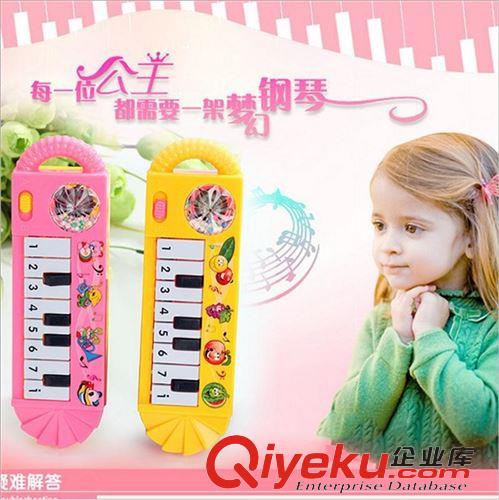 兒童音樂玩具 兒童電子音樂琴12首童謠 吉他 嬰幼兒小玩具地?cái)偀徜N