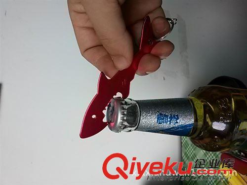鋁合金開瓶器 供應(yīng)：大鯊魚型鋁合金啤酒開瓶器原始圖片2