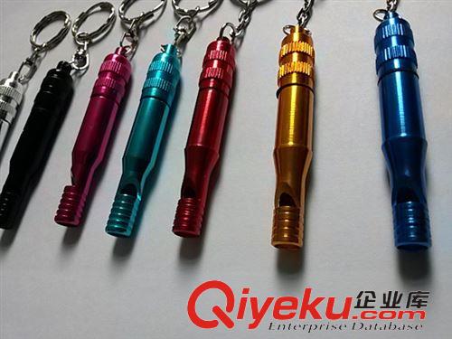 戶外口哨 供應：鋁合金2節(jié)口哨，帶密封倉口哨原始圖片2