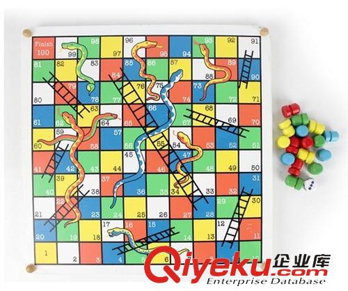 磁性釣魚/益智棋類/迷宮游戲 gd多功能棋 雙面棋飛行棋蛇棋 木制兒童桌面休閑游戲棋趣味玩具原始圖片2