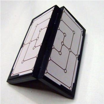 桌面游戲 九子棋磁性六一兒童節(jié)禮物益智玩具 桌面娛樂休閑游戲 戶外用品