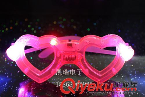 演出晚會(huì)派對(duì)用品 兒童閃光眼鏡 大蝴蝶 蝙蝠 生日蠟燭造型 發(fā)光眼鏡 化妝舞會(huì)派對(duì)原始圖片3