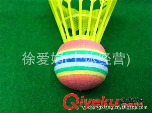 羽毛球 供應(yīng)彩色大頭塑料羽毛球大頭羽毛球彩色羽毛球原始圖片3