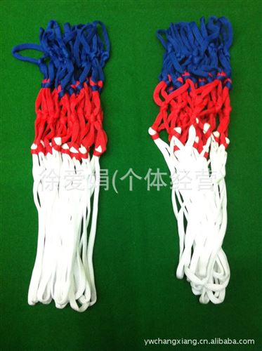 籃球，籃網(wǎng)，氣針 供應(yīng)籃球網(wǎng)三色優(yōu)質(zhì)籃球網(wǎng)籃球框網(wǎng)（?。?只裝原始圖片2