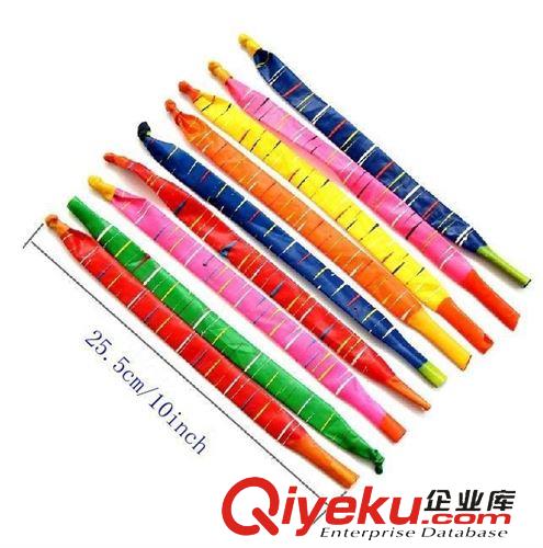 常規(guī)及定制氣球 現(xiàn)貨供應(yīng)100只裝長條火箭球批發(fā) 兒童喜愛會飛會叫氣球 多色混裝