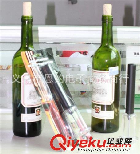 创意产品集合 供应充气式红酒开瓶器 葡萄酒真空气压启瓶器