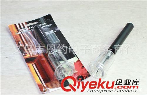 创意产品集合 供应充气式红酒开瓶器 葡萄酒真空气压启瓶器