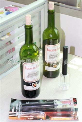 创意产品集合 供应自动气压式红酒开瓶器 创意红酒开 酒店必备用品