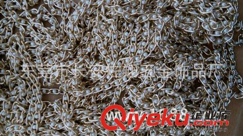 飾品配件 廠家供應夾珠鋁鏈 4MM夾珠鏈原始圖片2