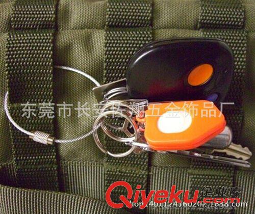 金屬絲繩 廠家直銷(xiāo)多種規(guī)格不銹鋼絲繩 鋼絲圈 行李吊牌鎖具原始圖片2
