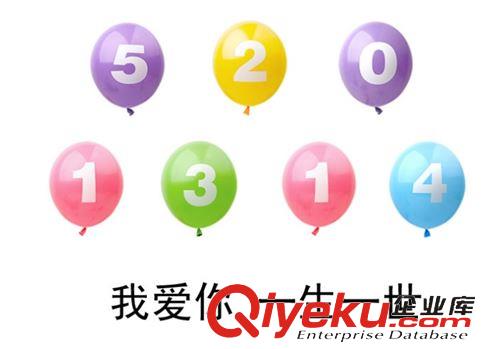 乳膠氣球 廠家供銷乳膠數(shù)字氣球0-9 婚禮拍照氣球 生日派對布置節(jié)日裝飾