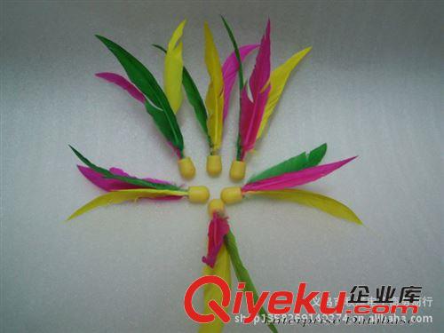 傳統(tǒng)玩具系列 廠家批發(fā) 高彈性板羽球 彩色三毛球 加大型 彈性超好