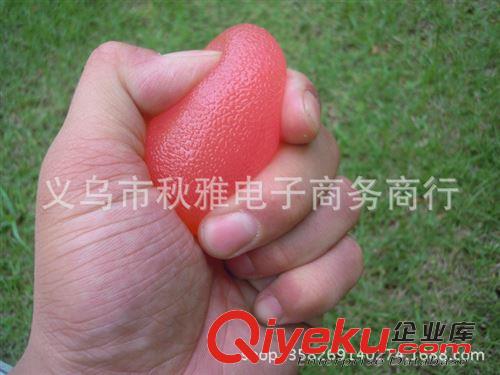 健身系列 批發(fā)供應(yīng) 優(yōu)質(zhì)環(huán)保硅膠握力球 雞蛋球 健身器材 手指am腕力訓(xùn)練原始圖片3