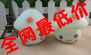 全部產品鏈接 表情蘑菇七彩小夜燈 廠家直供 LED發光玩具 地攤熱賣 可定制禮品原始圖片3