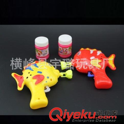 水槍，沙灘玩具 15x15cm小丑魚慣性泡泡槍 帶1瓶水 地攤熱賣 沙灘玩具 量大從優(yōu)原始圖片2