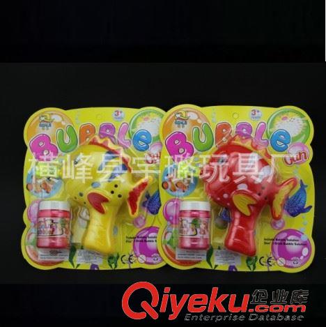 水槍，沙灘玩具 15x15cm小丑魚慣性泡泡槍 帶1瓶水 地攤熱賣 沙灘玩具 量大從優(yōu)原始圖片3