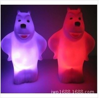 發(fā)光玩具 義烏工廠貨源 熊出沒七彩小夜燈 創(chuàng)意led小夜燈批發(fā) 地?cái)偀豳u產(chǎn)品原始圖片2