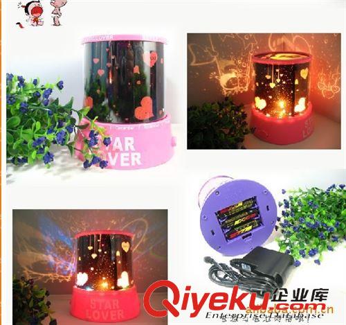 發(fā)光玩具 214情人節(jié)禮品二代戀人星空投影燈廠家直銷創(chuàng)意小夜燈情人節(jié)熱賣原始圖片2