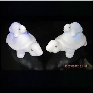 發(fā)光玩具 {zx1}地?cái)偀豳u(mài)產(chǎn)品 子母龜七彩小夜燈 母子龜小夜燈 led七彩燈批發(fā)原始圖片3