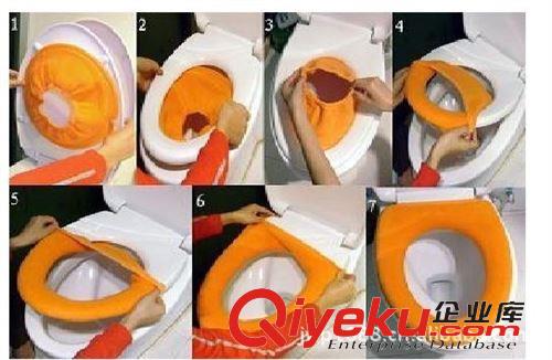 創(chuàng)意家居用品 【冬季熱銷萬件】糖果色圓形通用馬桶套 馬桶墊 座便套 全網(wǎng){zd1}原始圖片2