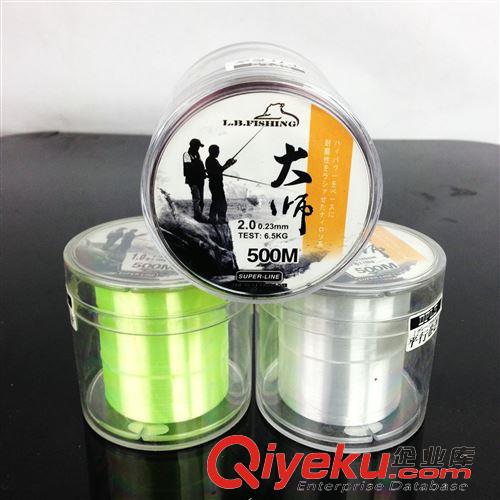 3月新品 大師500m魚(yú)線 超強(qiáng)拉力 耐磨磯釣線 海釣主線漁具垂釣用品批發(fā)原始圖片2