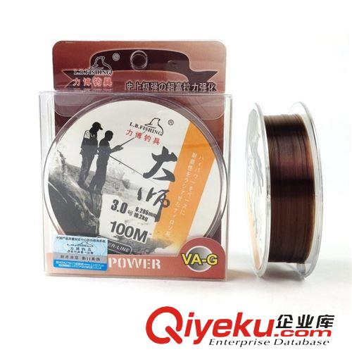 魚線 力博釣具 力圣60米強(qiáng)拉力魚線 尼龍線釣線主線子線漁具垂釣用品