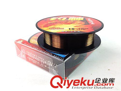 魚線 力博釣具【釣神】100米魚線 咖啡色主線 強(qiáng)拉力魚線釣線垂釣