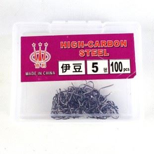 魚(yú)鉤 力博釣具 伊豆100枚有倒刺魚(yú)鉤 釣針漁鉤釣鉤漁具垂釣用品