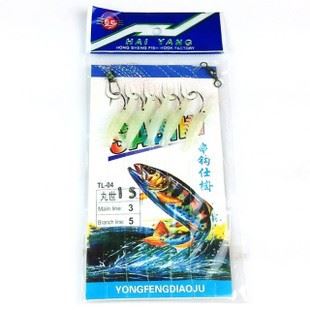 魚鉤 池川伊勢尼串鉤/仕掛串鉤/爆炸鉤 2-6#魚鉤 海釣鉤 磯釣鉤漁鉤