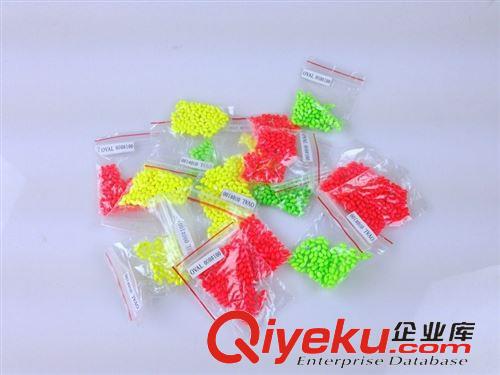 浮漂 【泡沫顆粒醒目豆】小號100顆裝 漂尾 浮漂浮標魚漂改裝顆粒漁具原始圖片3