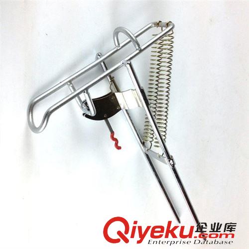 操網(wǎng)/支架 二代雙彈簧支架/大魚專用自動(dòng)竿架/竿掛/炮臺(tái)架/海竿撐架漁具配件原始圖片2