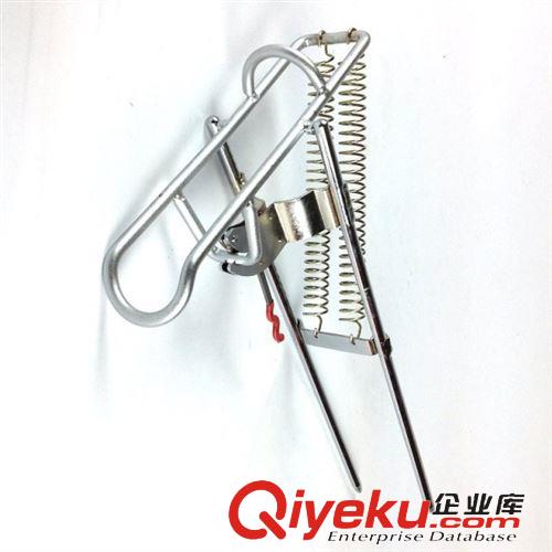 操網(wǎng)/支架 二代雙彈簧支架/大魚專用自動(dòng)竿架/竿掛/炮臺(tái)架/海竿撐架漁具配件原始圖片3