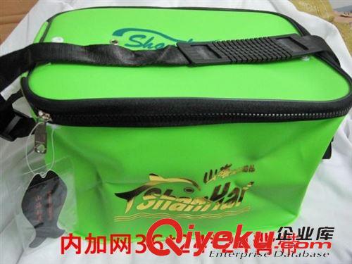 魚護/魚鎖 EVA帶內加網背帶36*24*24可折疊活魚簍磯釣釣箱餌料筒釣魚水桶原始圖片3