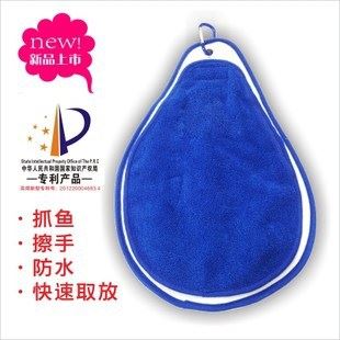 戶外用品專區 360抓魚毛巾/釣魚毛巾/高品質超吸水毛巾底層防水36*25cm漁具用品