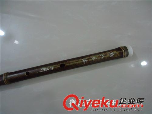 樂器類 廠家供應紫竹笛子，牛骨鑲口笛子，不易裂開，玉屏笛，調可自選原始圖片2
