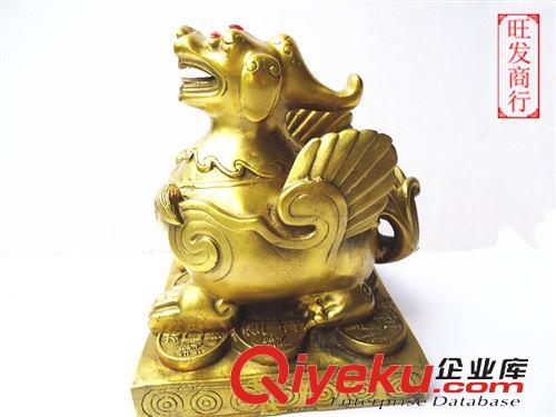 銅器類 廠家供應(yīng)大號(hào)銅貔貅 聚財(cái)貔貅 有口無屁眼 只進(jìn)不出原始圖片2