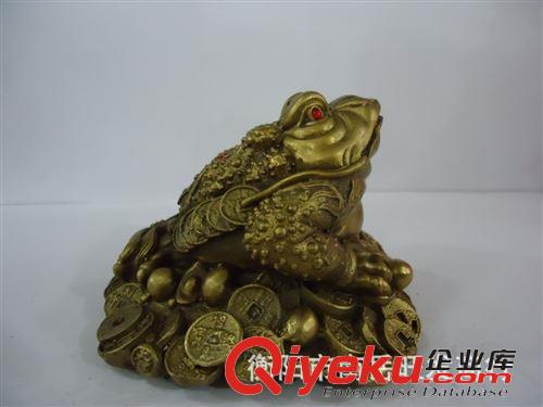 銅器類 廠家供應(yīng)qcjb金錢蟾  銅紅鉆金蟾原始圖片3