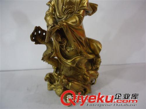 銅器類 廠家供應銅乘龍觀音 佛教佛像 滴水觀音原始圖片3