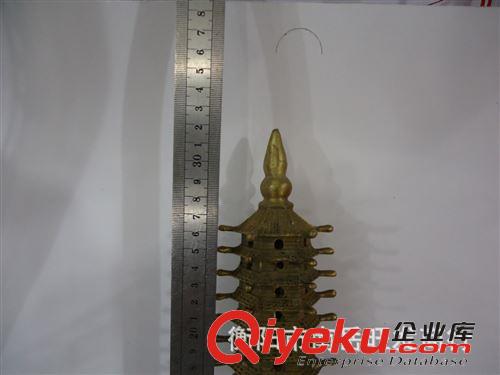 銅器類 廠家供應(yīng)13層銅文昌塔 學(xué)業(yè)有成 辟邪 福祿原始圖片2