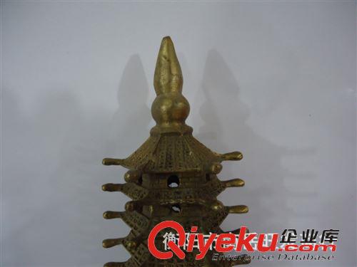 銅器類 廠家供應(yīng)13層銅文昌塔 學(xué)業(yè)有成 辟邪 福祿原始圖片3