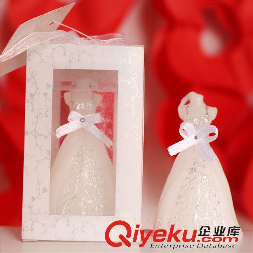 工藝蠟燭 批發(fā)婚慶工藝蠟燭 浪漫 結(jié)婚回禮禮物 創(chuàng)意新娘婚紗蠟燭