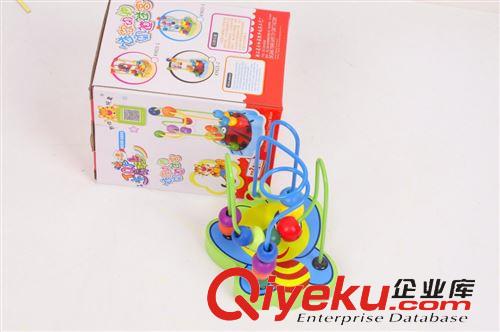 2015年新品 奇趣木制益智玩具 繞珠玩具 動物小繞珠 迷你動物軌道迷宮 批發原始圖片2